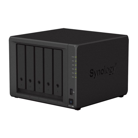 Synology NAS Synology DS1522+; Tower; 5x (3.5" SATA HDD); AMD Ryzen R1600; 8 GB DDR4 ECC SODIMM (max. 32GB), 4 x 1GbE RJ-45 Synology NAS Synology DS1522+; Tower; 5x (3.5" SATA HDD); AMD Ryzen R1600; 8 GB DDR4 ECC SODIMM (max. 32GB), 4 x 1GbE RJ-45