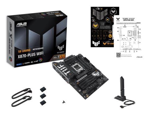 ASUS Płyta główna ASUS TUF GAMING X870-PLUS WIFI (WYPRZEDAŻ) ASUS Płyta główna ASUS TUF GAMING X870-PLUS WIFI (WYPRZEDAŻ)