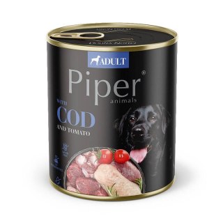 DOLINA NOTECI DOLINA NOTECI Piper Animals z dorszem - mokra karma dla psa - 800g