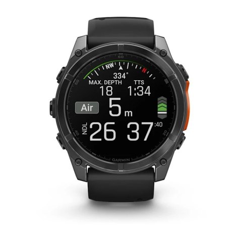 Garmin Zegarek Garmin Fenix 8 AMOLED 51mm Slate Gray (WYPRZEDAŻ) Garmin Zegarek Garmin Fenix 8 AMOLED 51mm Slate Gray (WYPRZEDAŻ)