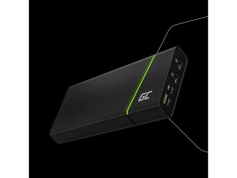 Green Cell GREEN CELL POWERBANK POWERPLAY ULTRA 26800MAH 128W 2XUSB-C PD 2XUSB Green Cell GREEN CELL POWERBANK POWERPLAY ULTRA 26800MAH 128W 2XUSB-C PD 2XUSB