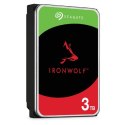 Seagate Dysk HDD Seagate IronWolf ST3000VN006 (3 TB ; 3.5"; 256 MB; 5400 obr/min) (WYPRZEDAŻ)