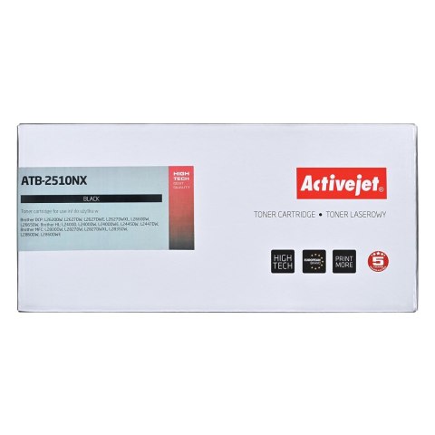 Activejet Activejet ATB-2510NX Toner (zamiennik Brother TN2510XL; Supreme; 3000 stron; czarny) Activejet Activejet ATB-2510NX Toner (zamiennik Brother TN2510XL; Supreme; 3000 stron; czarny)