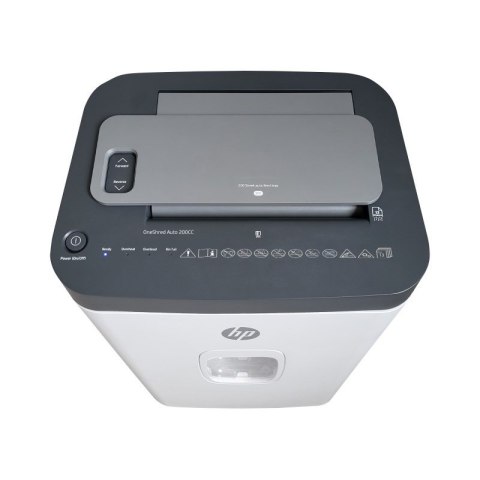 Hewlett-Packard HP Niszczarka ONESHRED Auto 200CC, biało-szara