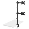 Maclean MACLEAN UCHWYT DO MONITORAMAX VESA 100X100, 13-27", 9KG, PODWÓJNY MC-967