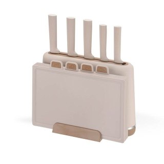 Maestro Zestaw noży i desek MR-1412-BEIGE MAESTRO