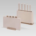 Maestro Zestaw noży i desek MR-1412-BEIGE MAESTRO