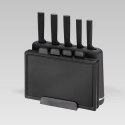 Maestro Zestaw noży i desek MR-1412-BLACK MAESTRO