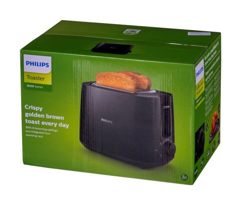 Philips Toster Philips HD2581/90 ( 830W ; kolor czarny )