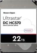 Western Digital Dysk serwerowy HDD Western Digital Ultrastar DC HC570 WUH722222ALE6L4 (22 TB; 3.5"; SATA) Western Digital Dysk serwerowy HDD Western Digital Ultrastar DC HC570 WUH722222ALE6L4 (22 TB; 3.5"; SATA)