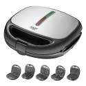 Adler Opiekacz do kanapek Adler AD 3040 (800W; kolor czarny)
