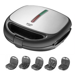 Adler Opiekacz do kanapek Adler AD 3040 (800W; kolor czarny)