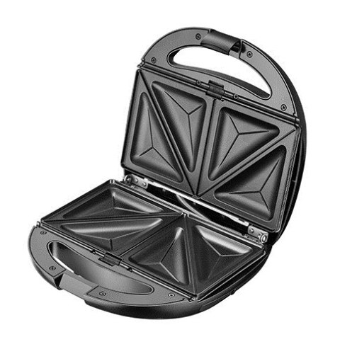 Adler Opiekacz do kanapek Adler AD 3040 (800W; kolor czarny) Adler Opiekacz do kanapek Adler AD 3040 (800W; kolor czarny)