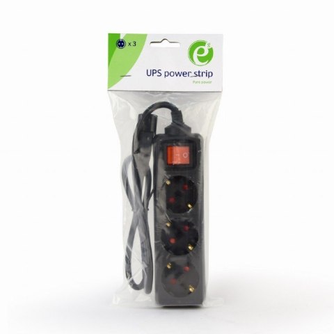 ENERGENIE ENERGENIE LISTWA ZASILAJĄCA DO UPS C14, 3X SCHUKO, 16A, CABLE 0.6M ENERGENIE ENERGENIE LISTWA ZASILAJĄCA DO UPS C14, 3X SCHUKO, 16A, CABLE 0.6M