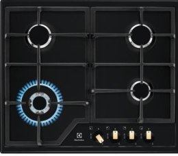 Electrolux Płyta gazowa ELECTROLUX EGS6436RK czarna retro
