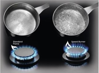 Electrolux Płyta gazowa ELECTROLUX EGS6436RK czarna retro