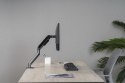 GEMBIRD GEMBIRD BIURKOWE REGULOWANE RAMIĘ/UCHWYT NA MONITOR 17-32, VESA 100X100MM, DO 9 KG, KOLOR SZARY