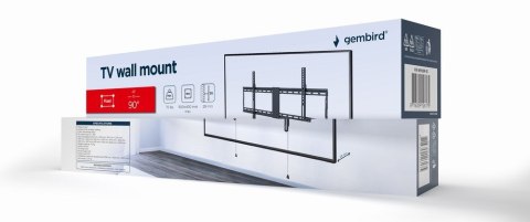 GEMBIRD GEMBIRD UCHWYT ŚCIENNY LCD 43-90 VESA MAX 800 X 400MM, DO 70KG GEMBIRD GEMBIRD UCHWYT ŚCIENNY LCD 43-90 VESA MAX 800 X 400MM, DO 70KG