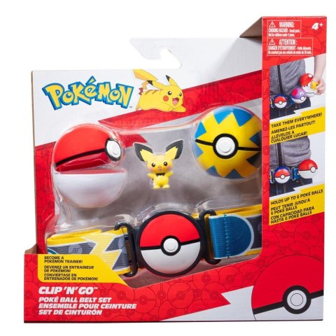 Jazwares Figurka Pokemon W15 Clip 'n' Go Poke Ball Belt Set Jazwares Figurka Pokemon W15 Clip 'n' Go Poke Ball Belt Set