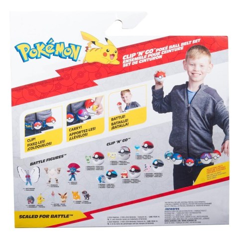 Jazwares Figurka Pokemon W15 Clip 'n' Go Poke Ball Belt Set Jazwares Figurka Pokemon W15 Clip 'n' Go Poke Ball Belt Set