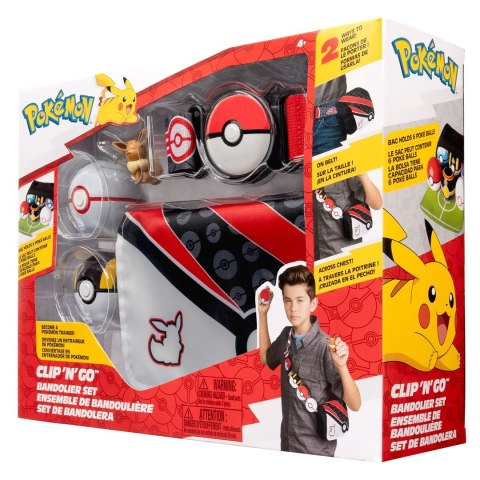 Jazwares Pokemon Bandoliera Eevee Seria 5, figurka Jazwares Pokemon Bandoliera Eevee Seria 5, figurka