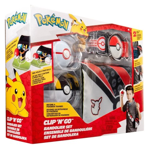 Jazwares Pokemon Bandoliera Eevee Seria 5, figurka Jazwares Pokemon Bandoliera Eevee Seria 5, figurka