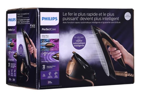 Philips Żelazko z generatorem pary Philips GC9682/80 (2800W; kolor czarny) Philips Żelazko z generatorem pary Philips GC9682/80 (2800W; kolor czarny)