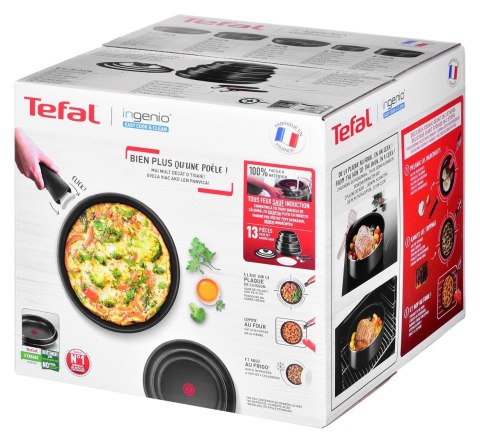 Tefal Zestaw garnków TEFAL Ingenio Easy Cook Clean 13ele. (WYPRZEDAŻ) Tefal Zestaw garnków TEFAL Ingenio Easy Cook Clean 13ele. (WYPRZEDAŻ)