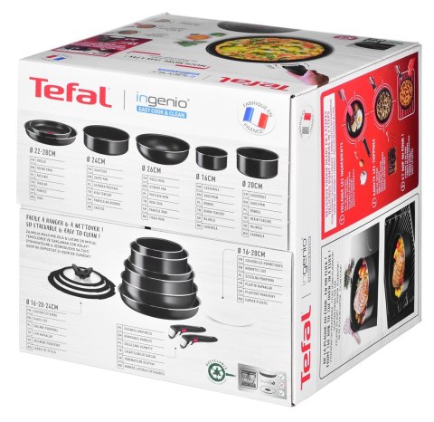 Tefal Zestaw garnków TEFAL Ingenio Easy Cook Clean 13ele. (WYPRZEDAŻ) Tefal Zestaw garnków TEFAL Ingenio Easy Cook Clean 13ele. (WYPRZEDAŻ)