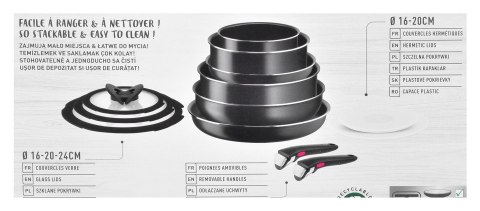 Tefal Zestaw garnków TEFAL Ingenio Easy Cook Clean 13ele. (WYPRZEDAŻ) Tefal Zestaw garnków TEFAL Ingenio Easy Cook Clean 13ele. (WYPRZEDAŻ)