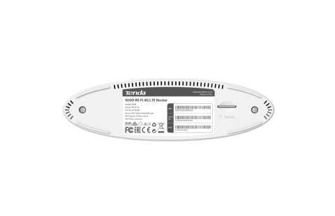 Tenda TENDA 4G03 Router N300 Wi-Fi 3G 4G LTE Tenda TENDA 4G03 Router N300 Wi-Fi 3G 4G LTE
