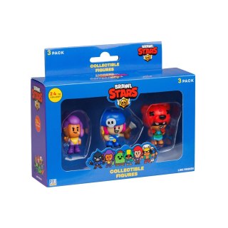 BANDAI BRAWL STARS S1 FIGURES - 3 PACK VER.D (WYPRZEDAŻ)