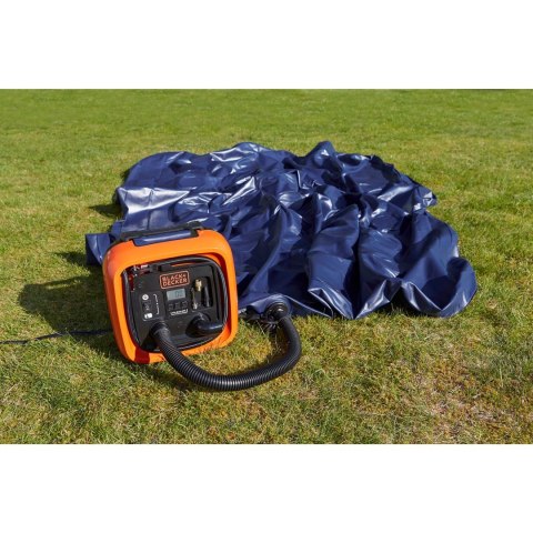 BLACK+DECKER Kompresor powietrza do samochodu BLACK+DECKER Automotive ASI400-XJ