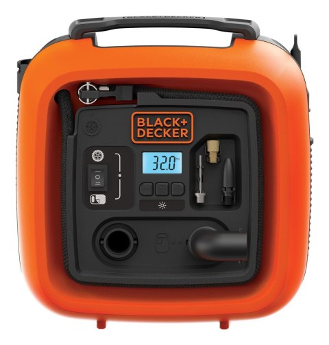 BLACK+DECKER Kompresor powietrza do samochodu BLACK+DECKER Automotive ASI400-XJ