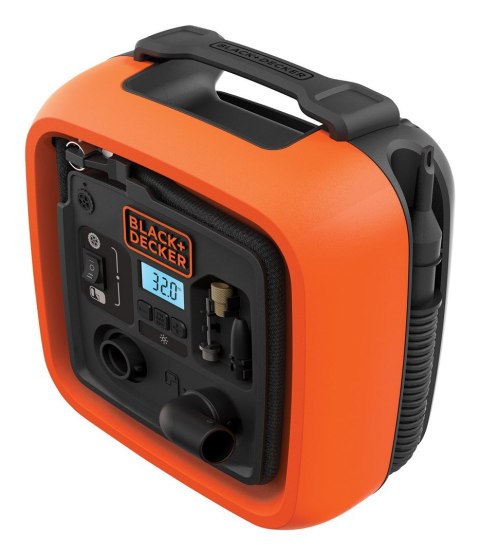 BLACK+DECKER Kompresor powietrza do samochodu BLACK+DECKER Automotive ASI400-XJ