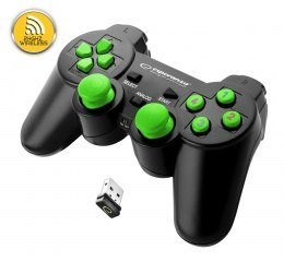 Esperanza Gamepad bezprzewodowy Esperanza GLADIATOR EGG108G (PC, PS3; kolor czarny)