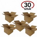 BESTPAK KARTON KLAPOWY, pudełko zrobione z tektury 3W 3 warstwowej, kolor szaro/brązowy, 200X150X80mm 320G/M2 30 SZTUK