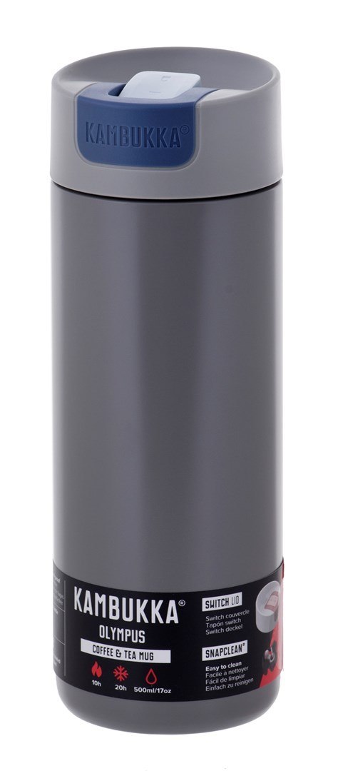 Kambukka Kambukka kubek termiczny Olympus 500ml - Serious Grey Kambukka Kambukka kubek termiczny Olympus 500ml - Serious Grey