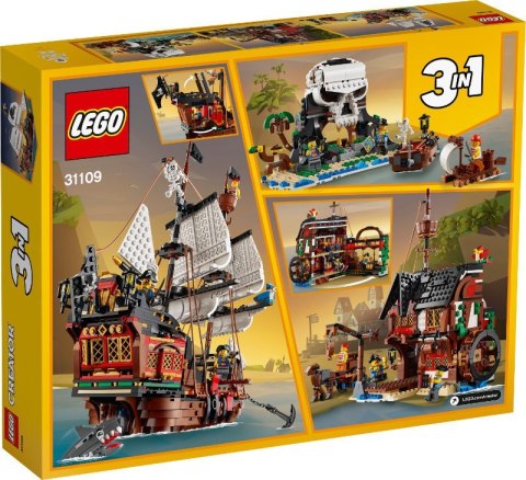 Lego LEGO Creator 31109 Statek piracki Lego LEGO Creator 31109 Statek piracki