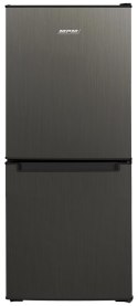 MPM Chłodziarka z zamrażalnikiem MPM-108-KB-45 srebrna/inox