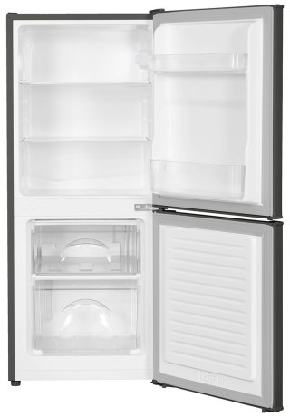 MPM Chłodziarka z zamrażalnikiem MPM-108-KB-45 srebrna/inox