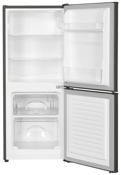 MPM Chłodziarka z zamrażalnikiem MPM-108-KB-45 srebrna/inox MPM Chłodziarka z zamrażalnikiem MPM-108-KB-45 srebrna/inox
