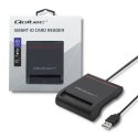 Qoltec QOLTEC INTELIGENTNY CZYTNIK KART CHIPOWYCH ID USB 2.0 | PLUG&PLAY