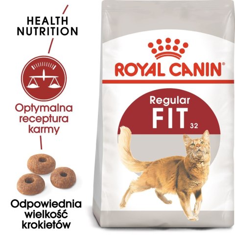 Royal Canin ROYAL CANIN FHN Regular Fit 32 - sucha karma dla kota dorosłego - 2 kg