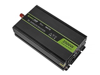 Green Cell GREEN CELL PRZETWORNICA INV10 12V-230V 2000W/4000W MODYFIKOWANA SINUSOIDA