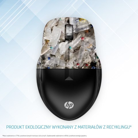 Hewlett-Packard Mysz HP 430 Multi-Device Wireless Mouse Black bezprzewodowa czarna 3B4Q2AA Hewlett-Packard Mysz HP 430 Multi-Device Wireless Mouse Black bezprzewodowa czarna 3B4Q2AA