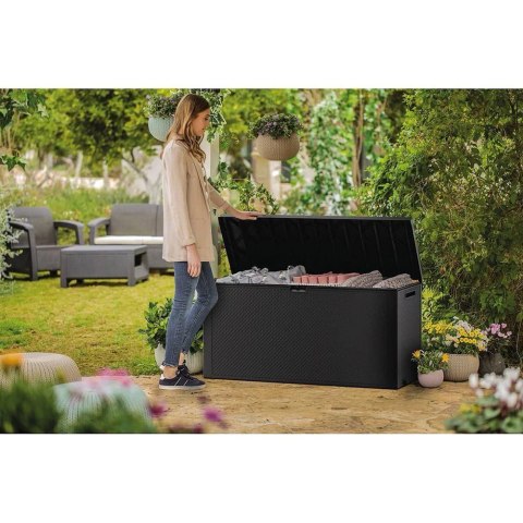 KETER Skrzynia ogrodowa grafit 270L 249722 KETER
