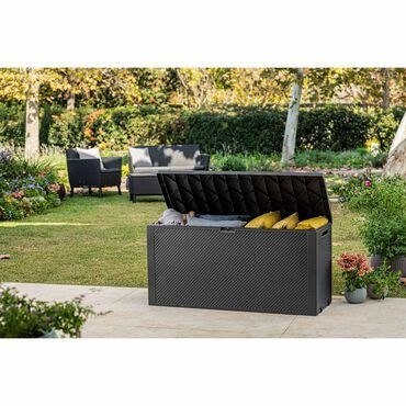 KETER Skrzynia ogrodowa grafit 270L 249722 KETER