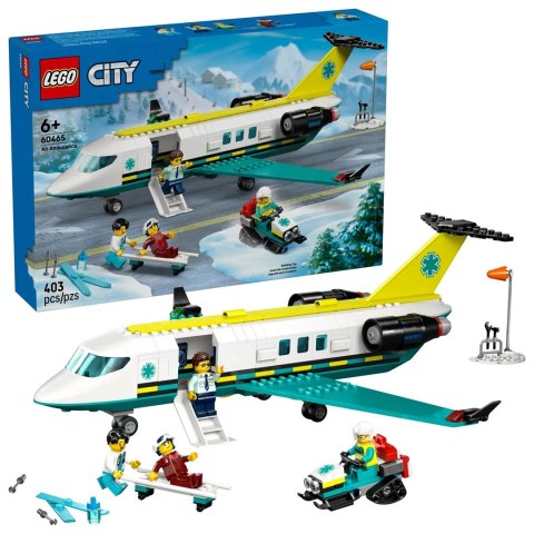 Lego LEGO CITY 60465 BIG VEHICLES EMERGENCY AIR AMBULANCE AIRPLANE Lego LEGO CITY 60465 BIG VEHICLES EMERGENCY AIR AMBULANCE AIRPLANE