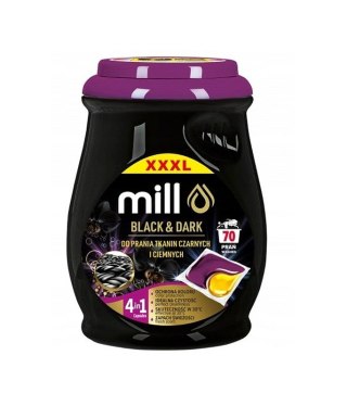 MADONIS MILL PROFESSIONAL Kapsułki 2k. do prania czarnych i ciemnych 70 szt. (opak.zb 4 szt.)